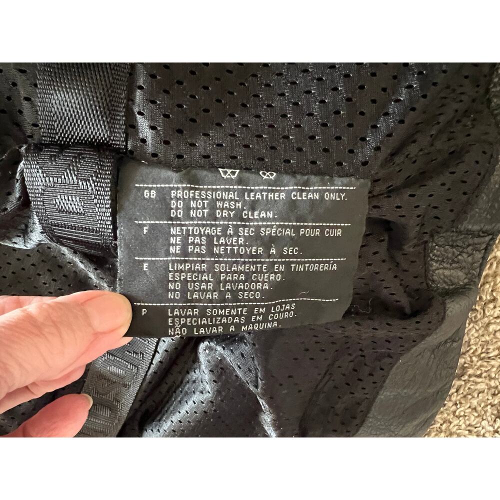 Harley-Davidson Leather Cafe Racer Limited Edition Motorcycle Jacket SZ 2XL USED - Picture 15 of 15